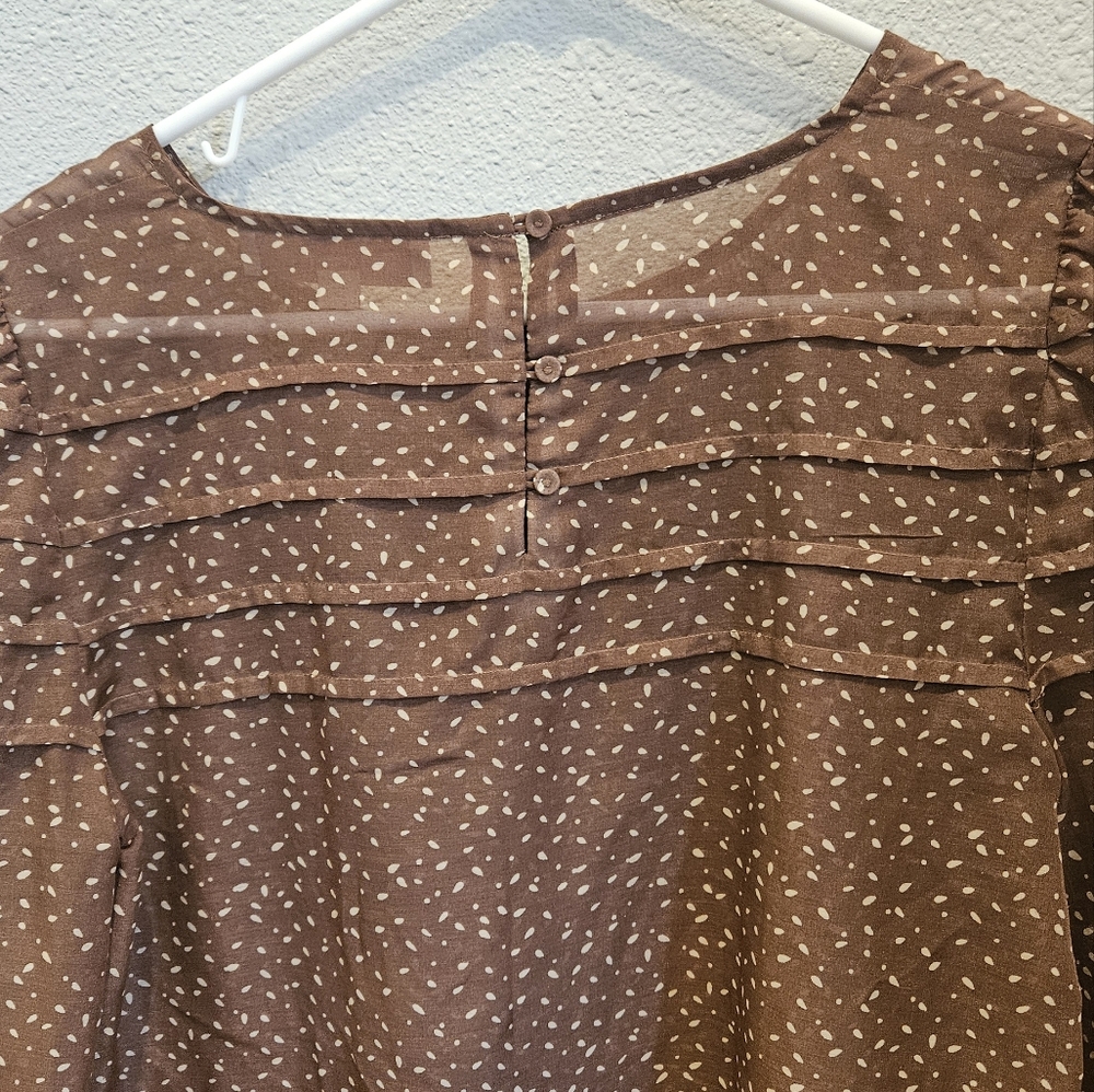 EUC Loft Blouse Size Small - Picture 6 of 7